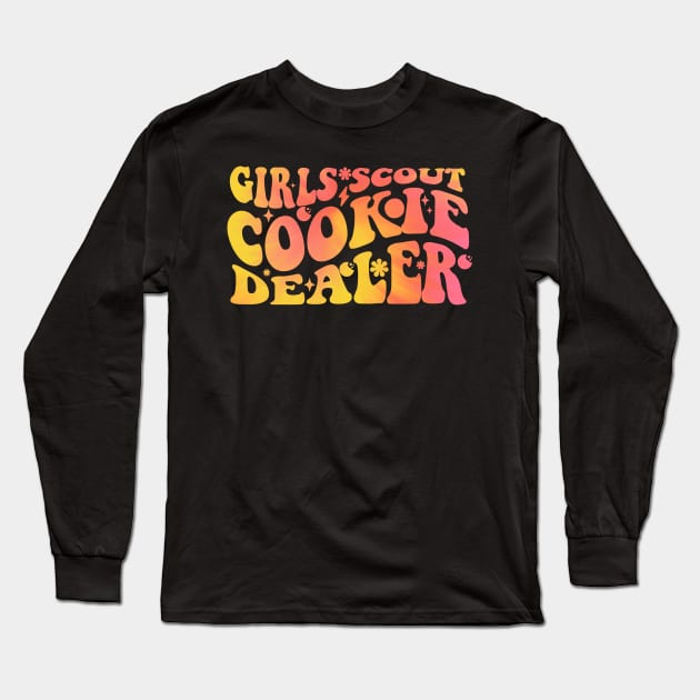 Its Me Hi Im The smarter Cookie Girls groovy scouting Troop Long Sleeve T-Shirt by Emouran